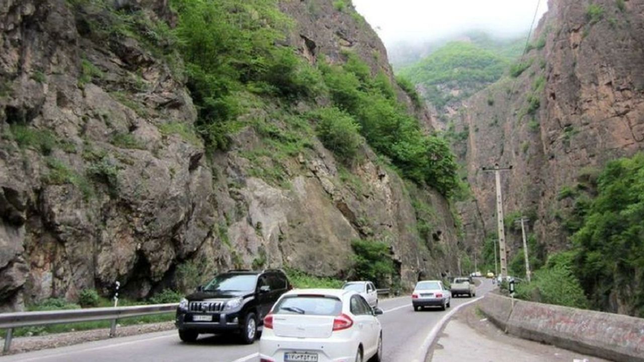 ممنوعیت تردد در جاده کرج - چالوس