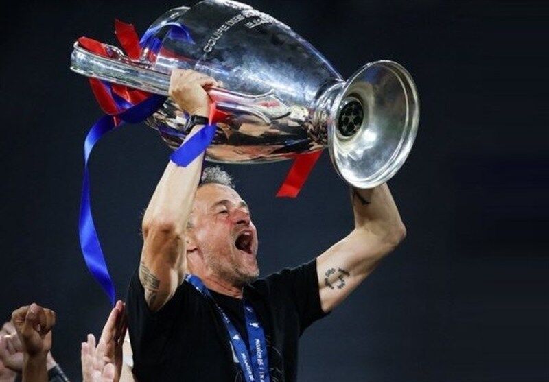 کنفرانس خبری انریکه بعد از پیروزی پاری سن ژرمن در فینال لیگ قهرمانان
