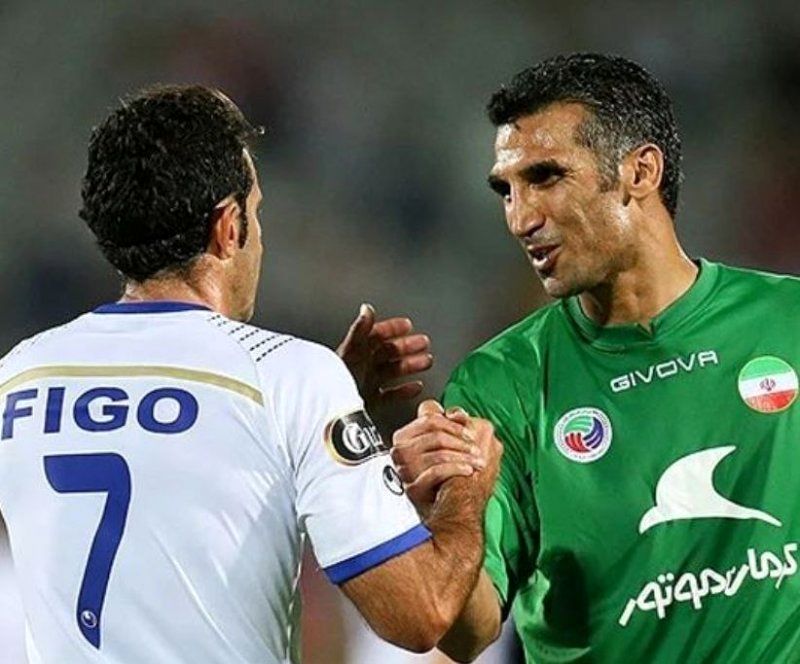 خوش و بش بزرگترین یاغی جهان و ایران با هم
