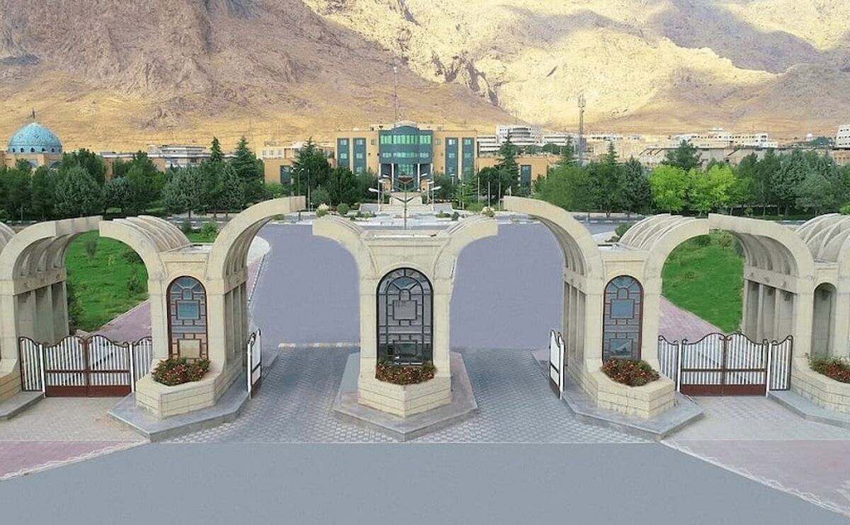 اولین تصویر از ریزش سقف دانشگاه رازی کرمانشاه 