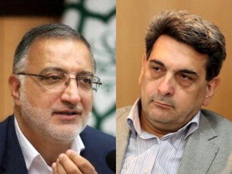 حناچی و زاکانی در مراسم ختم مادر مجید مجیدی با هم رودررو شدند؟ + تصاویر