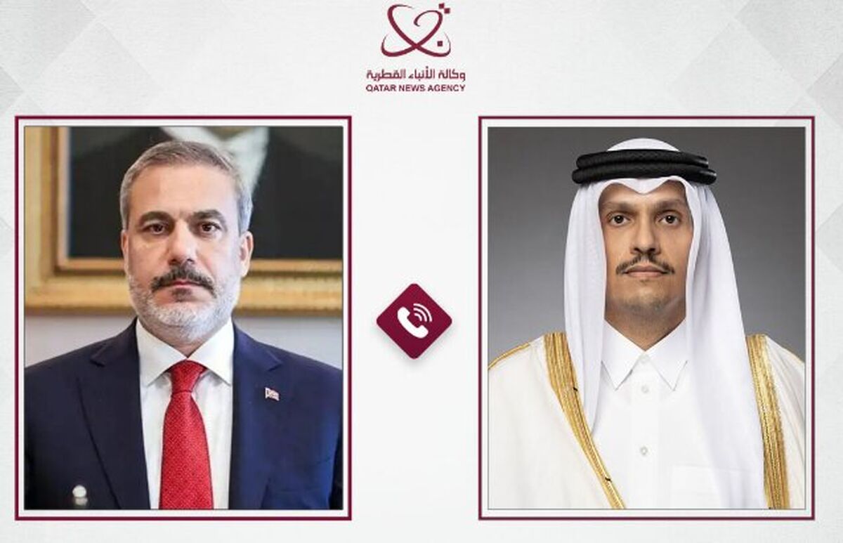 قطر و ترکیه بر کاهش تنش‌ها از طریق گفت‌وگو تأکید کردند