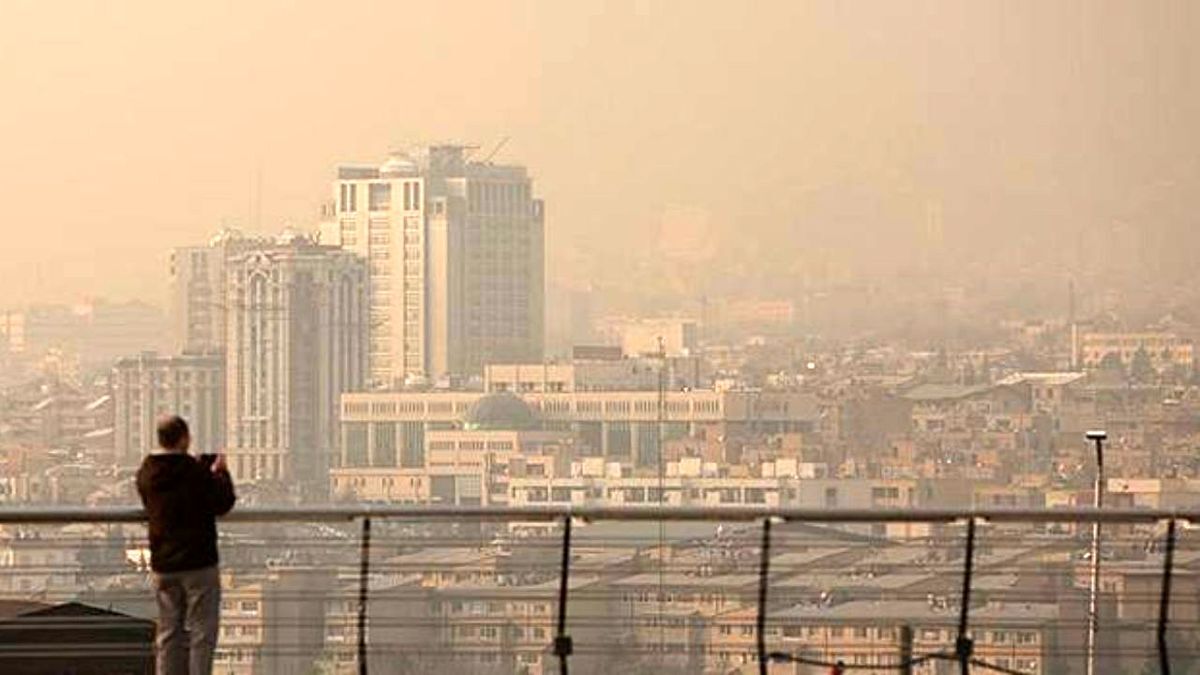 آلودگی هوا در تهران شدت گرفت؛ بیماران تنفسی از تردد در فضای باز خودداری کنند