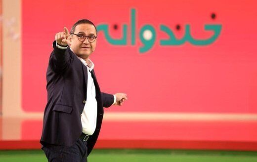 ادای احترام رامبد جوان دربرنامه خندوانه به خانواده قربانیان هواپیما اکراینی