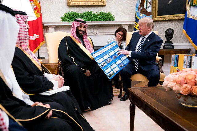 افشای تماس مخفیانه ترامپ با محمدبن‌سلمان در روزهای اخیر