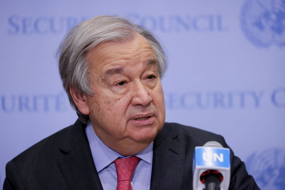 دبیر کل سازمان ملل وارد کی‌یف شد