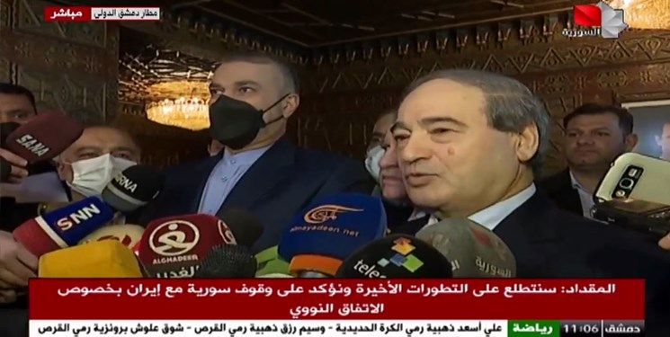 با وزیر خارجه ایران درباره تحولات منطقه گفت‌و‌گو می‌کنیم
