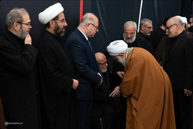 
حضور هیأت نمایندگی رهبر انقلاب در مراسم ترحیم رهبران شهید حزب‌الله
