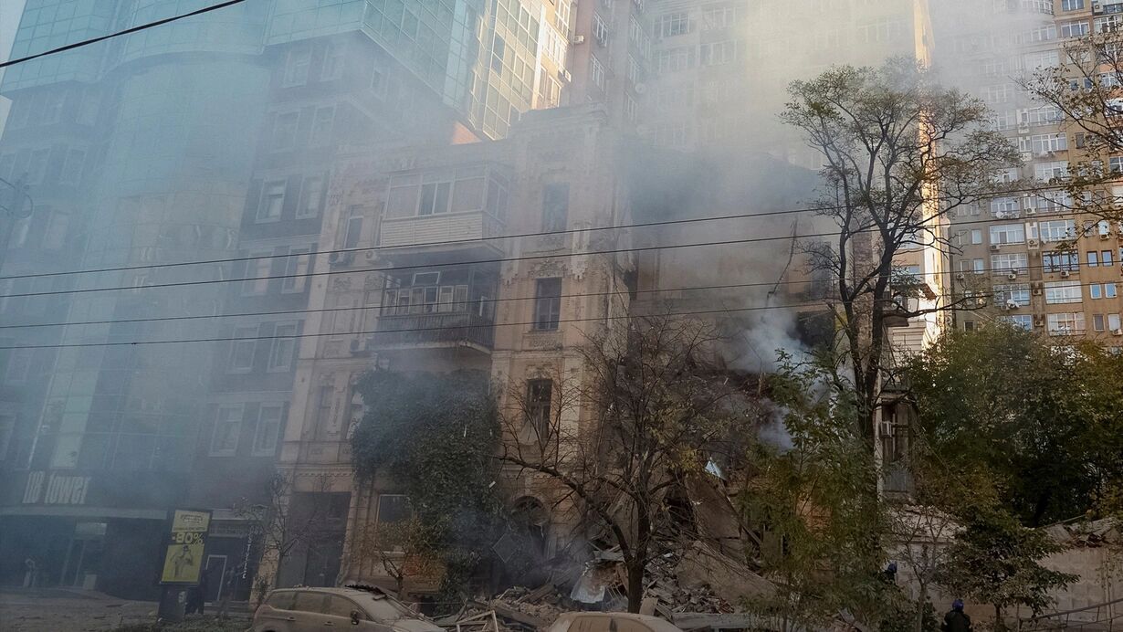 بمباران کی‌یف و دنیپروی توسط روسیه