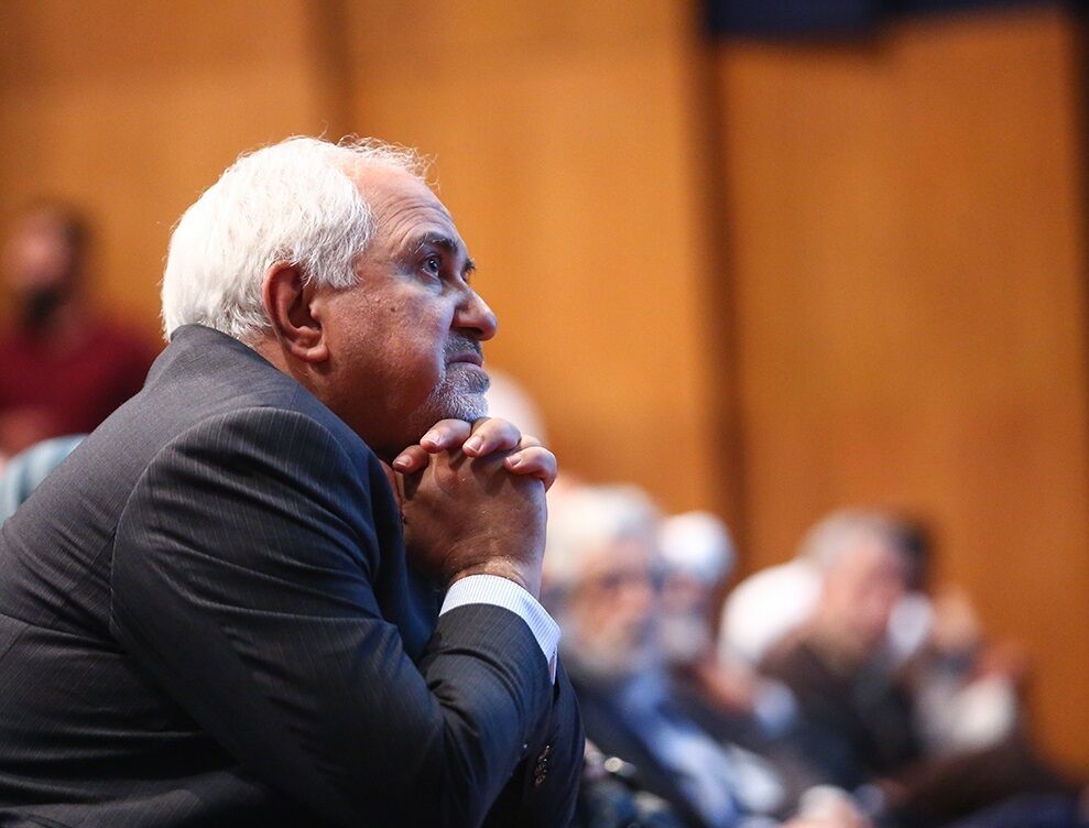 تصویر | ارتباط عجیب موشک فتاح و محمدجواد ظریف
