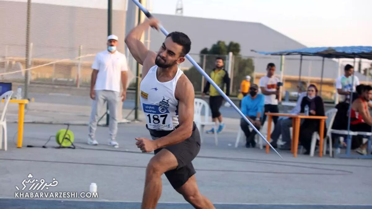 رکورددار پرتاب نیزه ایران انتقاد کرد و از خوابگاه اخراج شد +عکس