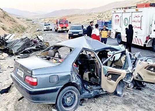 فوت نزدیک به 700 نفر از هموطنان بر اثر تصادفات جاده‌ای تا صبح امروز 12  فروردین 1403
