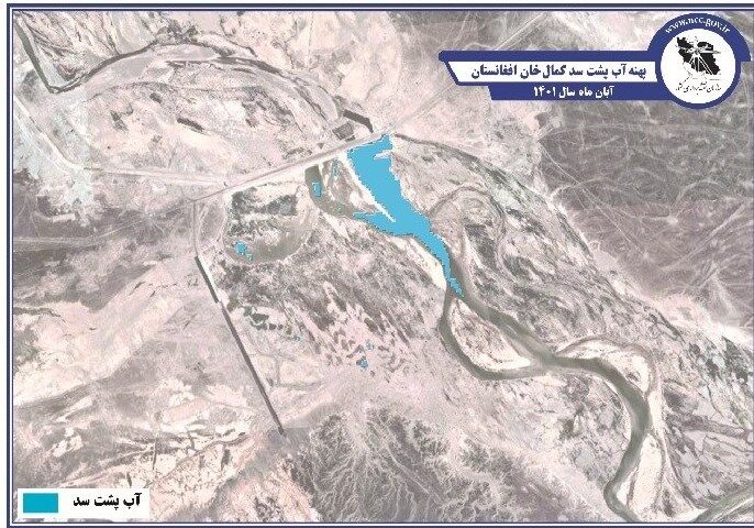 تصاویر ماهواره‌ای که اثبات دروغگویی طالبان درباره آب هیرمند است