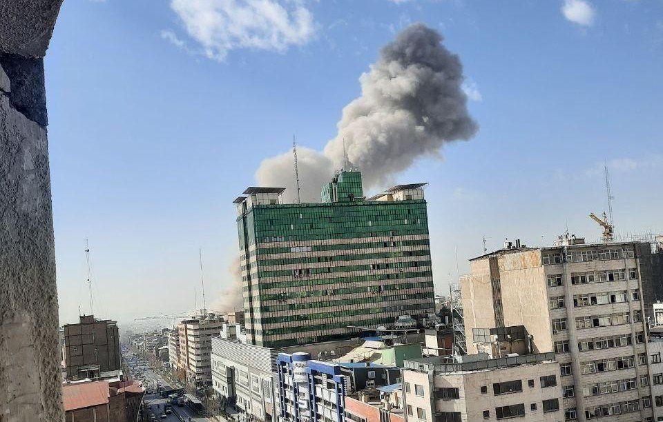 روایت فرمانده عملیات آتش‌نشانی از لحظات اولیه انفجار در حمله به بیت رهبری
