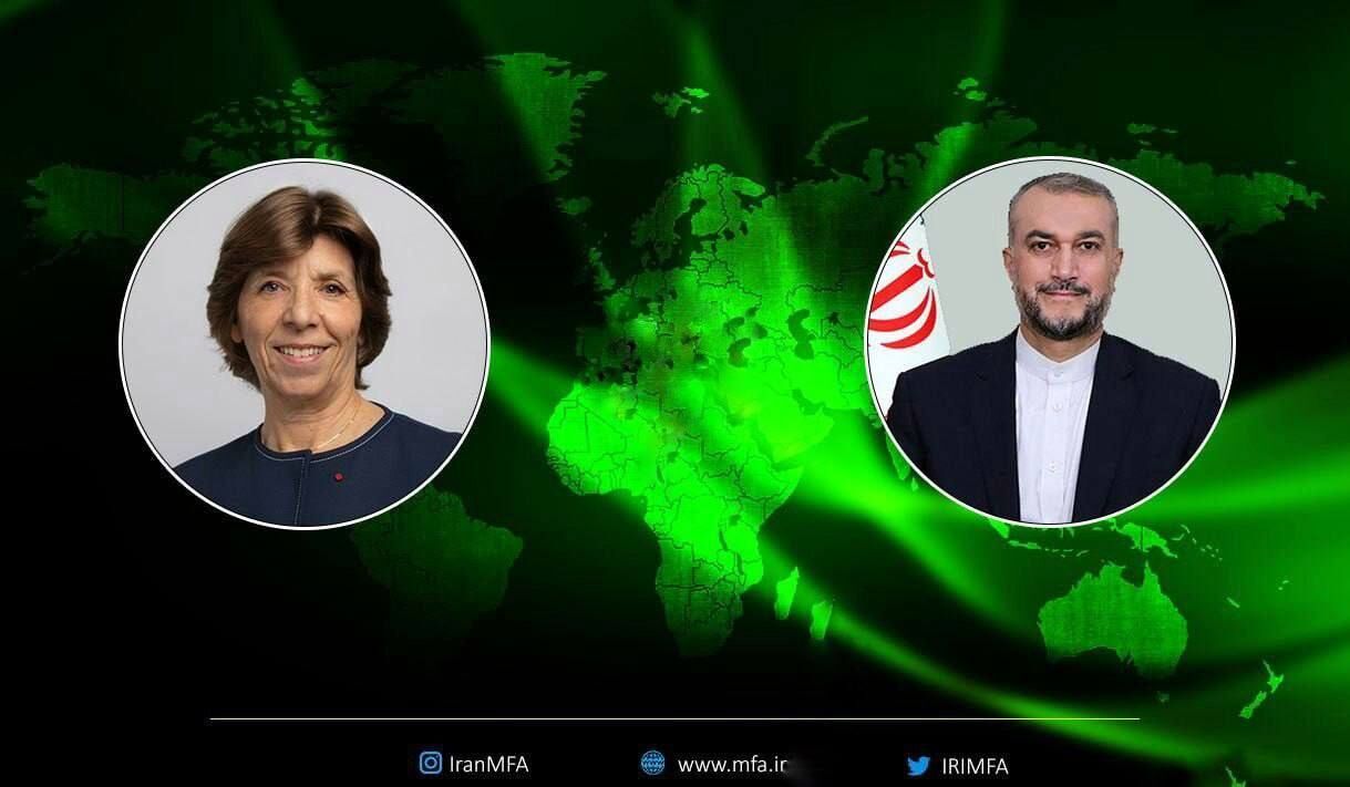 رایزنی وزرای خارجه ایران و فرانسه در پکن