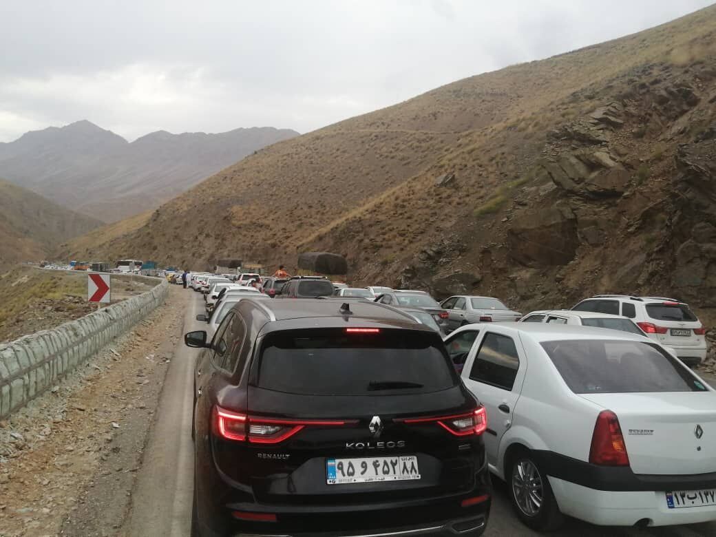 ترافیک سنگین در کندوان