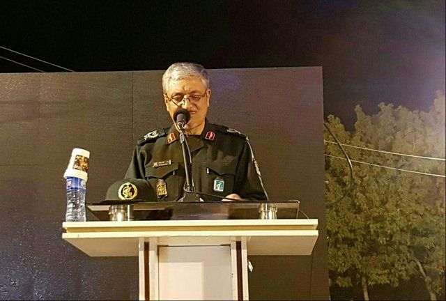 سردار طلایی‌نیک: هیچ‌گونه محموله صادراتی و وارداتی برای کاربرد نظامی در محدود حادثه آتش سوزی وجود نداشته و ندارد + ویدئو