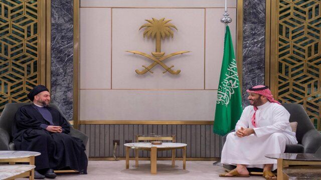 دیدار بن سلمان و عمار حکیم در جده