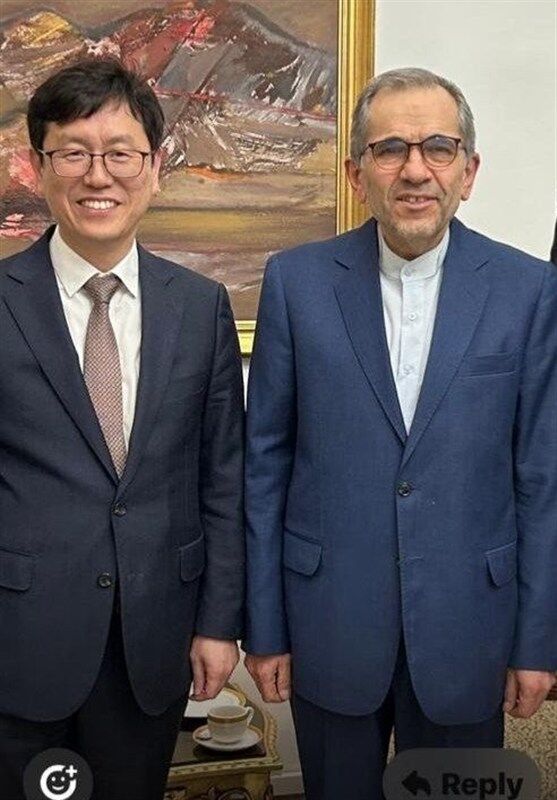 جزئیات دیدار تخت روانچی با مقام وزارت خارجه کره‌جنوبی