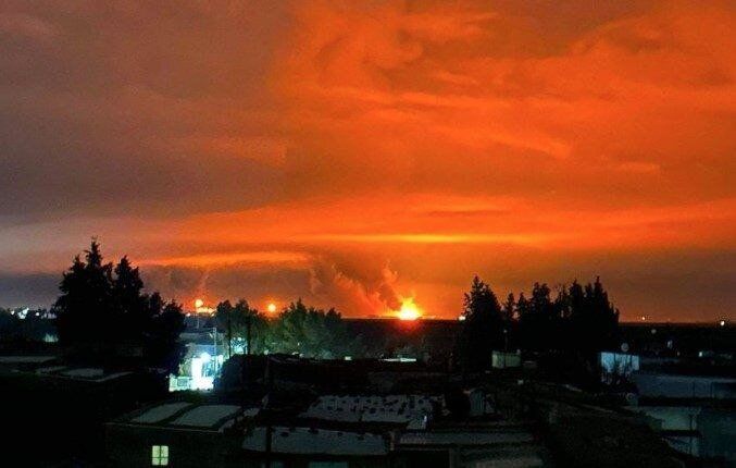 حمله جنگنده‌های ارتش اسرائیل به فرودگاه ادلب سوریه