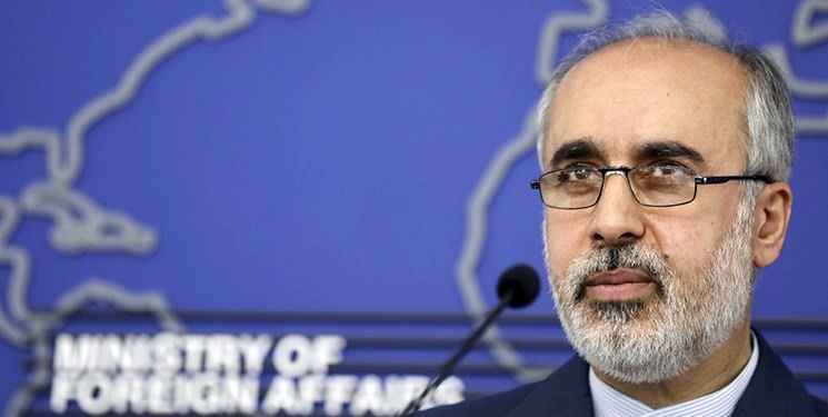 واکنش کنعانی به کشورهای منتقد حمله به تروریست ها در شمال عراق