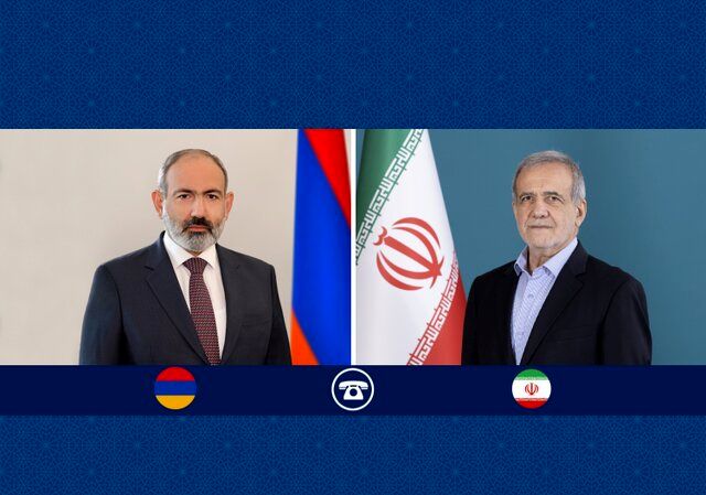 پزشکیان خطاب با نخست‌وزیر ارمنستان: اطمینان حاصل شود راه‌گذر قفقاز مسیر صلح و توسعه خواهد بود، نه ابزار تحقق اهداف سلطه‌جویانه