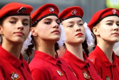 رژه روز پیروزی ارتش روسیه در میدان سرخ مسکو