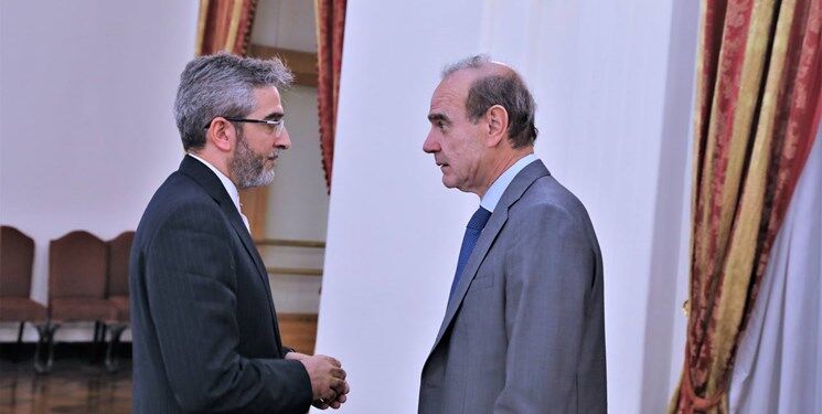 دیدار باقری با انریکه مورا در نیویورک