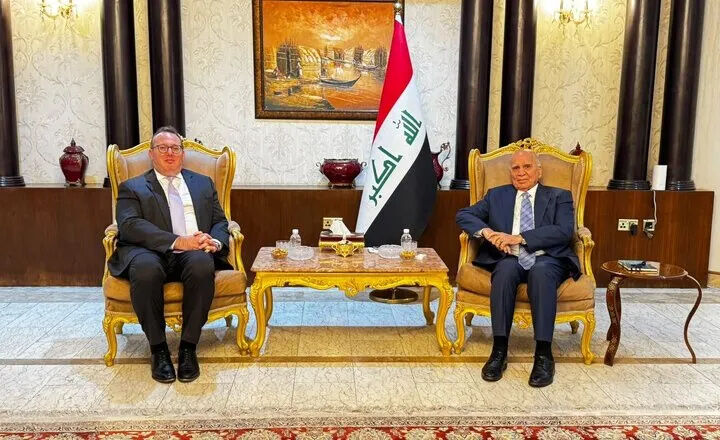 گفت‌وگوی فؤاد حسین و کاردار آمریکا درباره سفر نخست‌وزیر عراق به ایران 