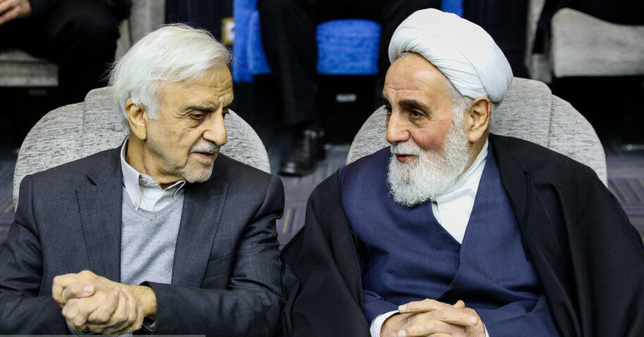 نگاه متعجب ناطق‌نوری و هاشمی‌طبا به بسکتبالیست قد بلند + عکس