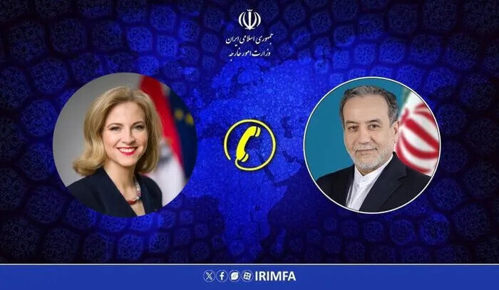 رایزنی تلفنی عراقچی با وزیر خارجه اتریش درباره آخرین تحولات منطقه