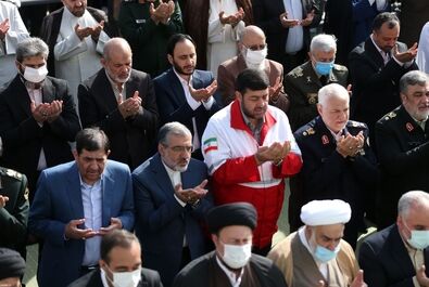 نماز عید فطر - مسئولان