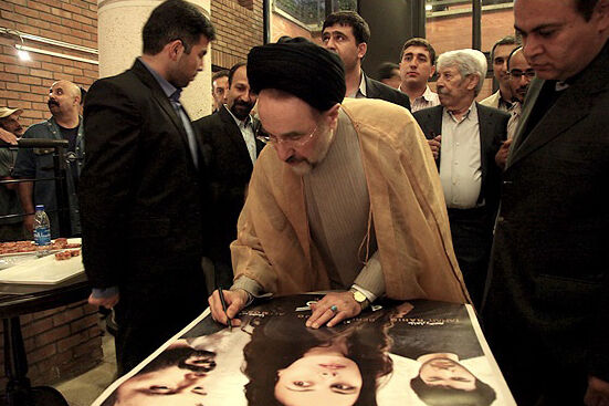 سیدمحمد خاتمی، رئیس‌جمهور محبوب هنرمندان+ تصویر