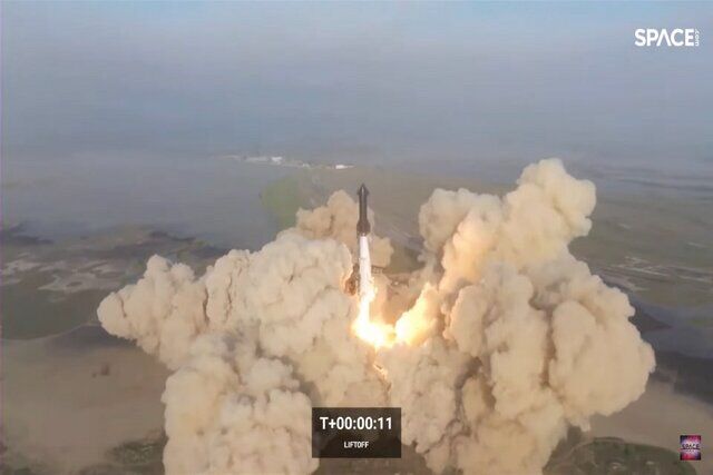 بلندترین موشک جهان پس از برخاستن در هوا منفجر شد