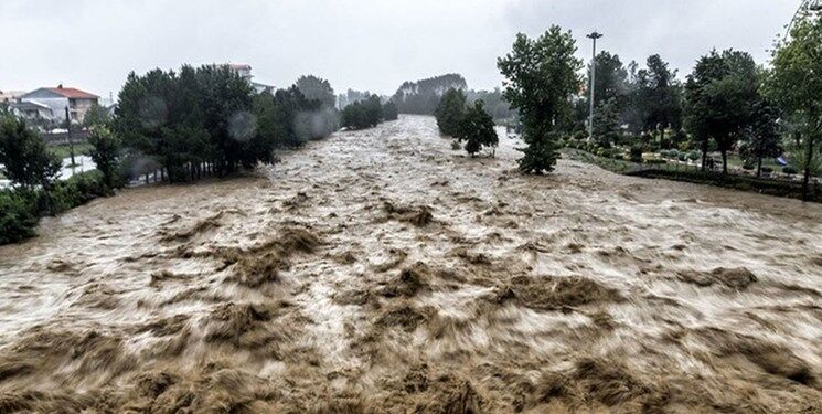 سیل در چالوس ۳ فوتی برجای گذاشت