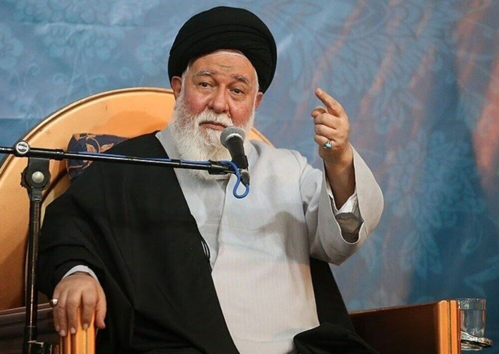 چهره خندان سیداحمد علم‌الهدی در دورهمی ائمه جمعه + عکس