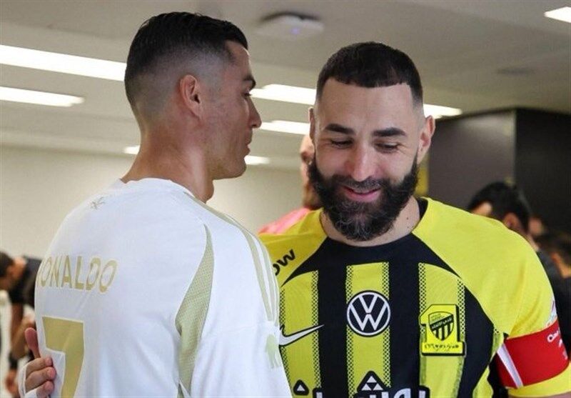 عجیب و باورنکردنی؛ مخالفت رونالدو با انتقال بنزما به الهلال!