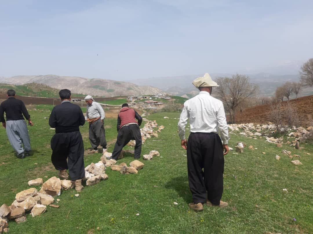 بازدید از محدوده جنگلی ۷ هکتاری روستای کانی گوهر