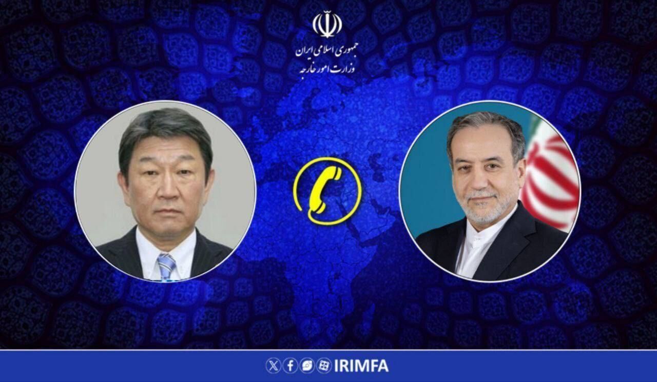 گفتگوی تلفنی وزرای امور خارجه جمهوری اسلامی ایران و ژاپن