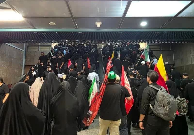 شهرداری تهران: ۱۰ میلیون سفر در مراسم وداع امام شهید با مترو تهران ثبت شد