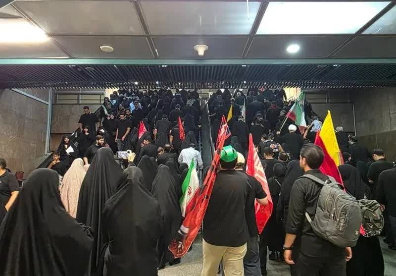 شهرداری تهران: ۱۰ میلیون سفر در مراسم وداع امام شهید با مترو تهران ثبت شد