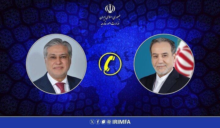 رایزنی تلفنی وزیران خارجه ایران و پاکستان در مورد آخرین روند مذاکرات