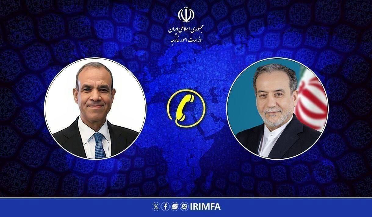 گفت‌وگوی تلفنی وزرای خارجه ایران و مصر