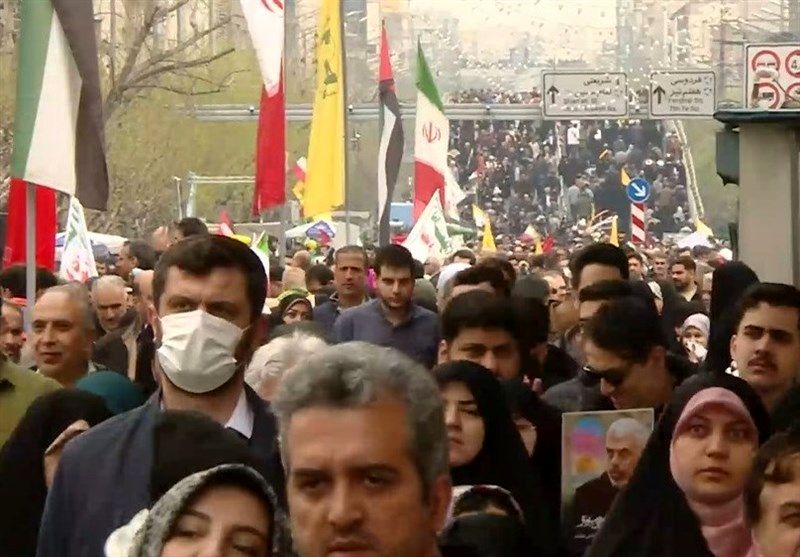 قطعنامه راهپیمایی روز جهانی قدس: نتانیاهو قصاب غزه باید محاکمه شود