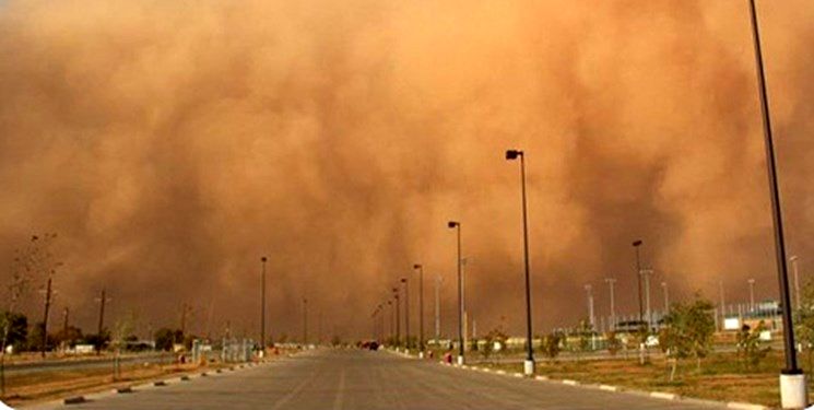 ادامه خیزش گرد و خاک تا فردا در شمال، شرق و مرکز اصفهان