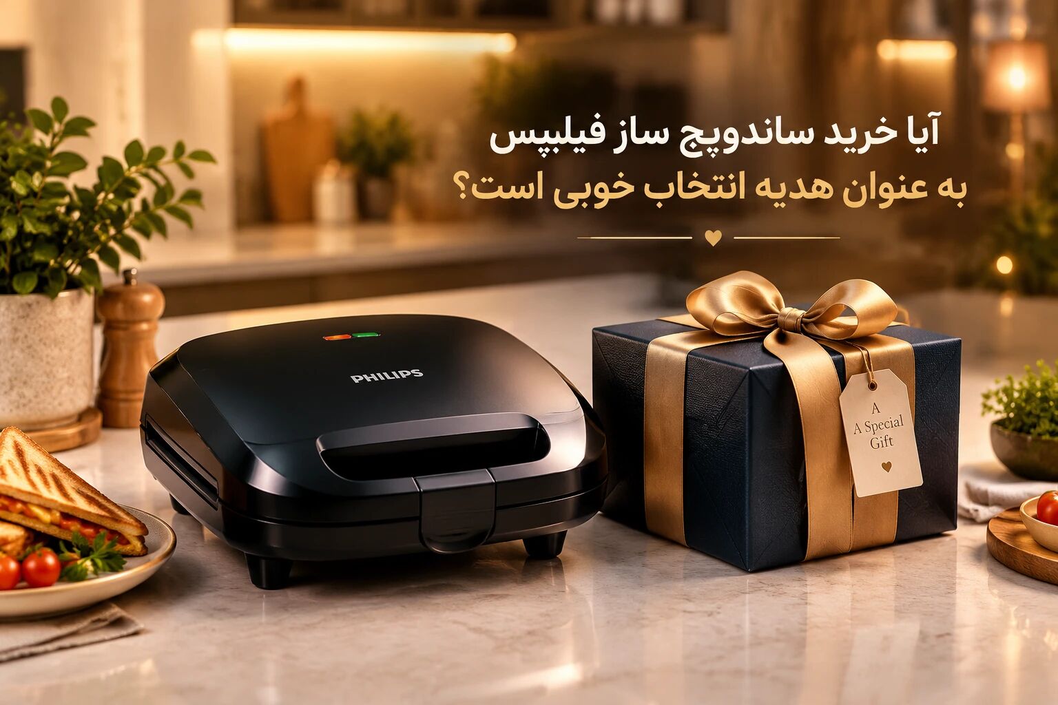 آیا خرید ساندویچ ساز فیلیپس به عنوان هدیه انتخاب خوبی است؟