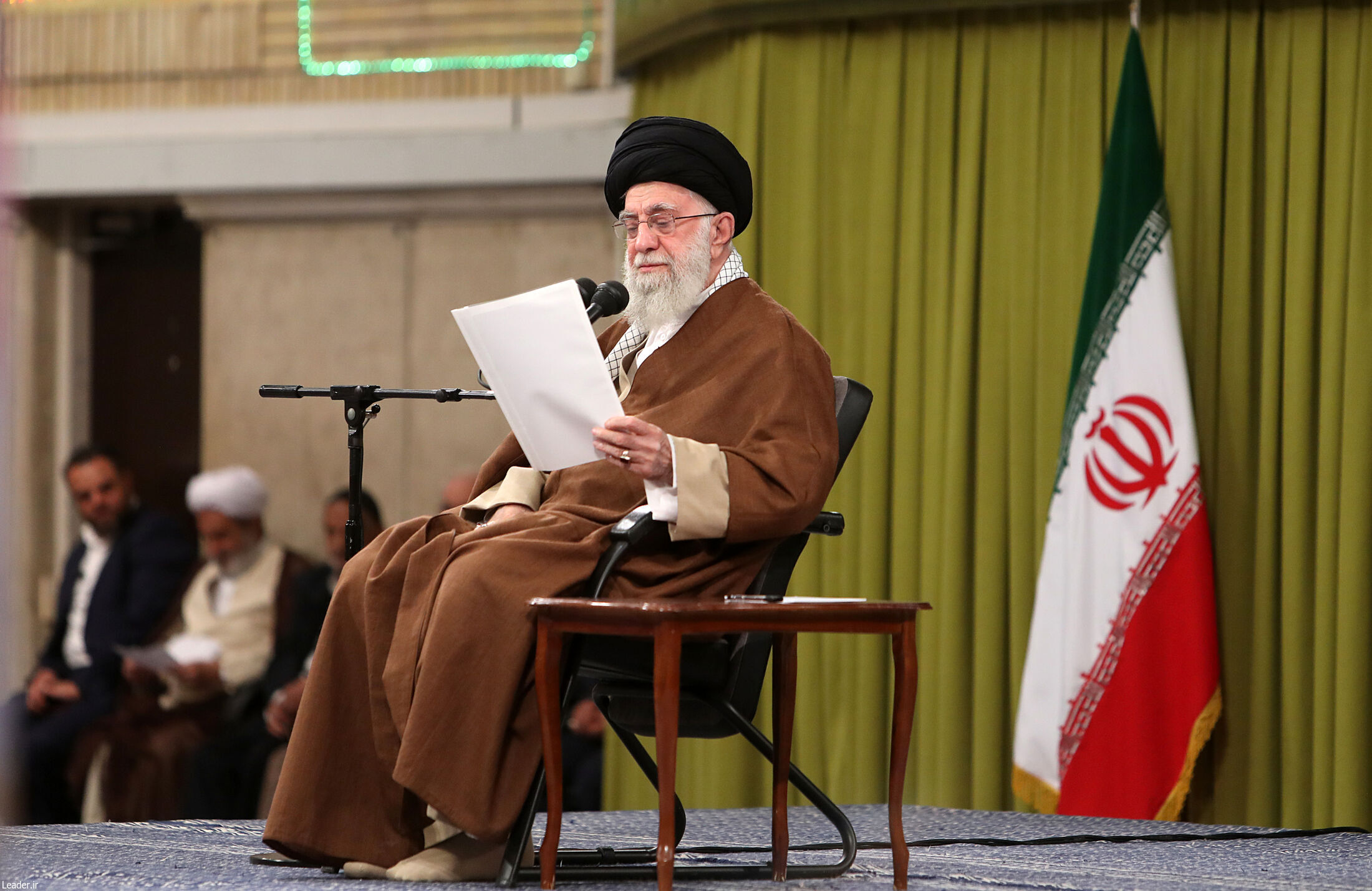 تصاویری از دیدار امروز رهبر انقلاب با جمعی ازمداحان