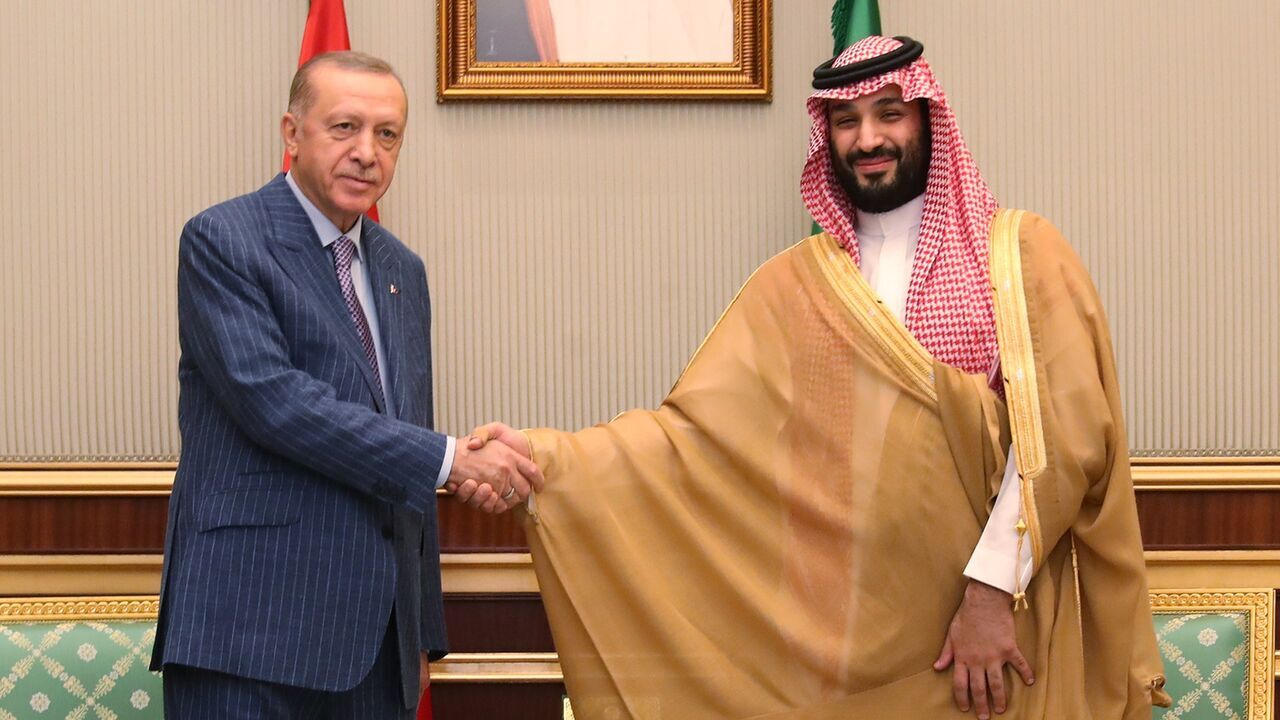 خوشحالی بن‌سلمان از پیش‌کشی اردوغان + تصویر