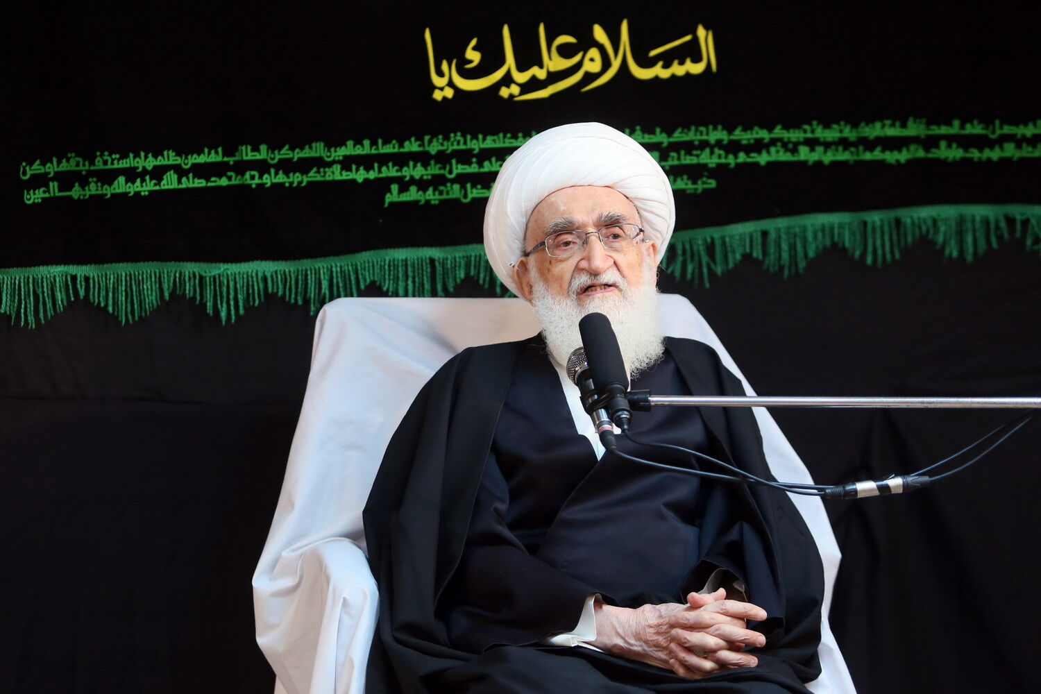 تقدیر آیت‌الله نوری همدانی از وزارت کشور و ستاد اربعین 