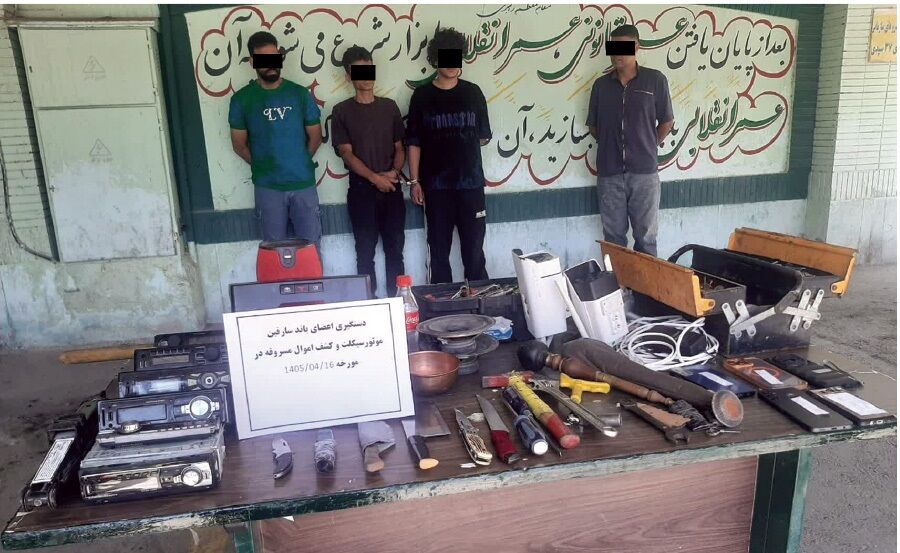 پایان سرقت‌های خاموش موتورسیکلت ازپارکینگ منازل